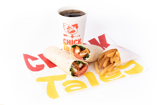 BBQ Chicken Wrap Meal