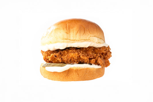Spicy chicken burger